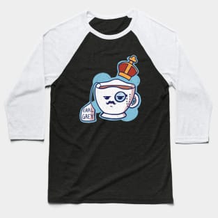 Earl Grey Tea Baseball T-Shirt